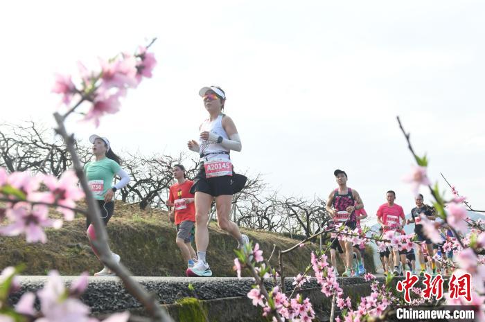 台湾跑团“跑”进浪漫桃花源，携手奉化开启2